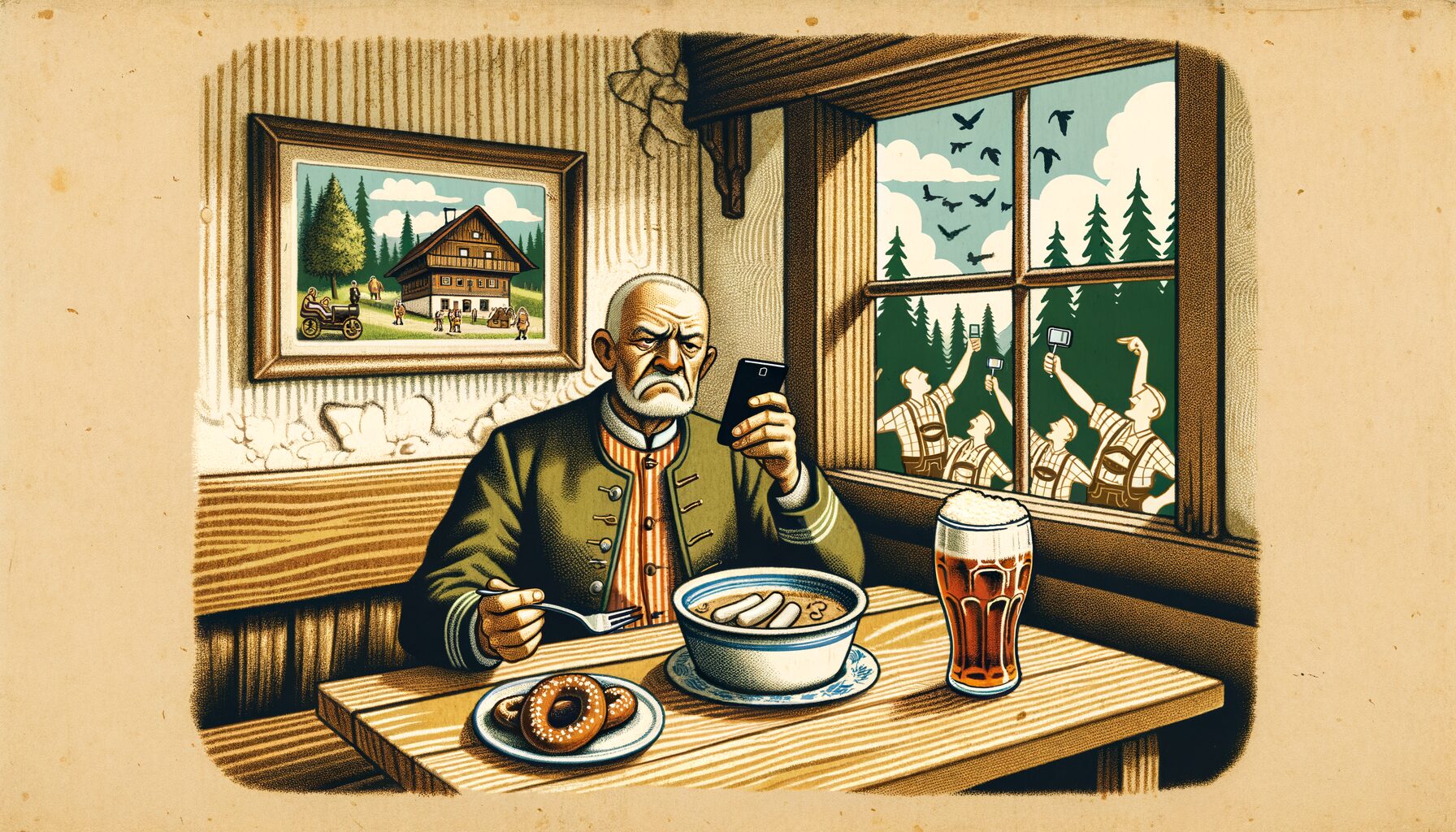 Mehr über den Artikel erfahren Weißwurst-Frühstück: Brotzeit oder Ausrede fürs Schnapserl?