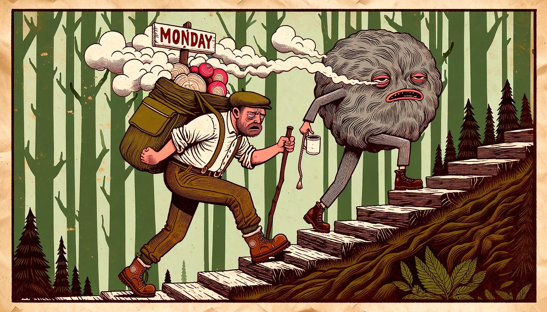 Montags-Motivation vom Grantler – Auf geht’s, Bua!