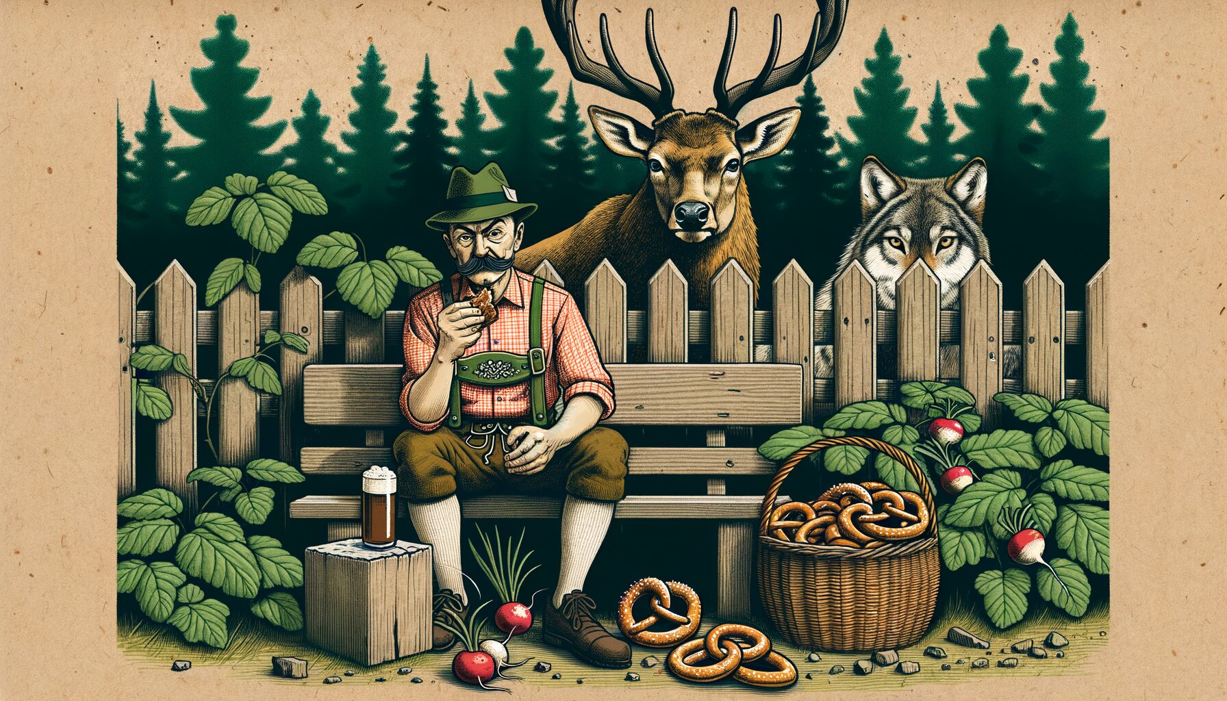 Du betrachtest gerade Der Wildpark Ortenburg – Viecher, Waldluft und a bisserl Schmarrn