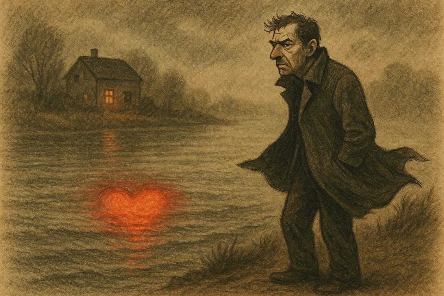 Mehr über den Artikel erfahren Das rote Herz im Wasser